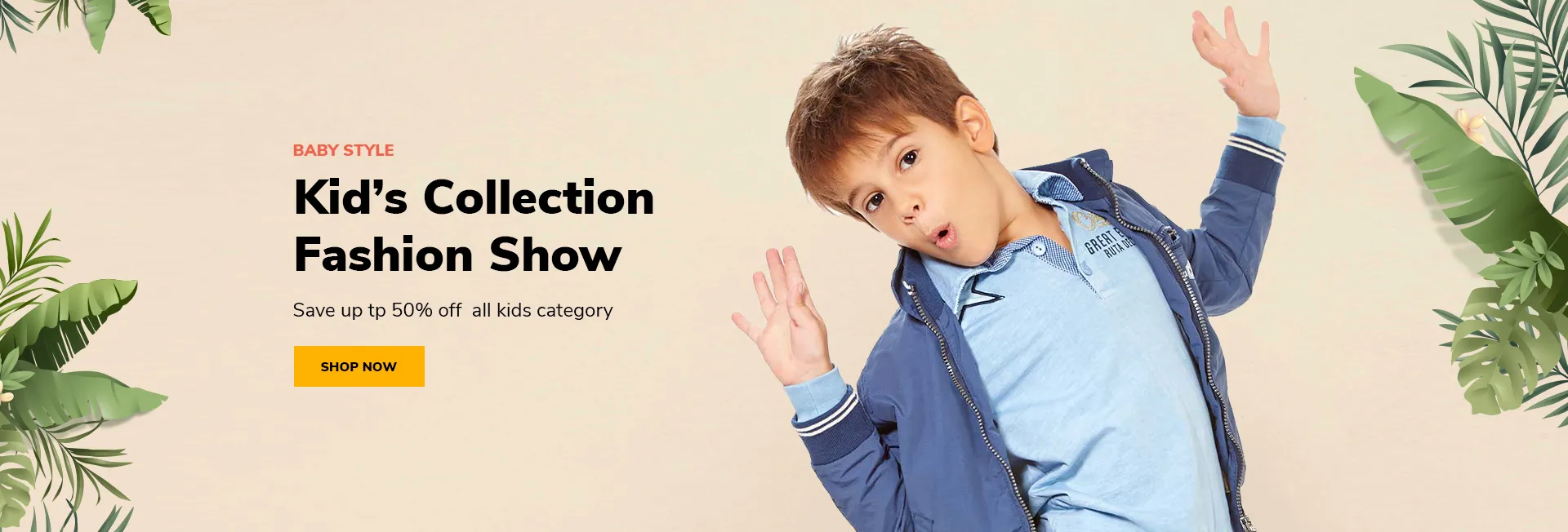 Kids fashion collection